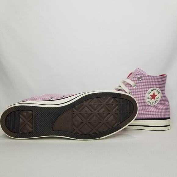 Converse Unisex CTAS High Top Sneakers Women Size 11 Plaid A05129F NWT - Picture 9 of 9